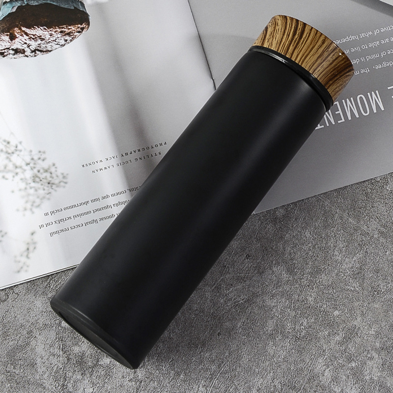 WOOD Premium Stainless Steel Thermos - 500ml