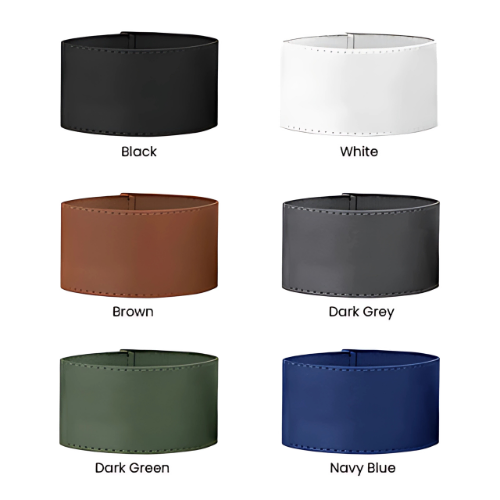 MONTE Premium Color Glass Mug with PU Sleeve- 400ml