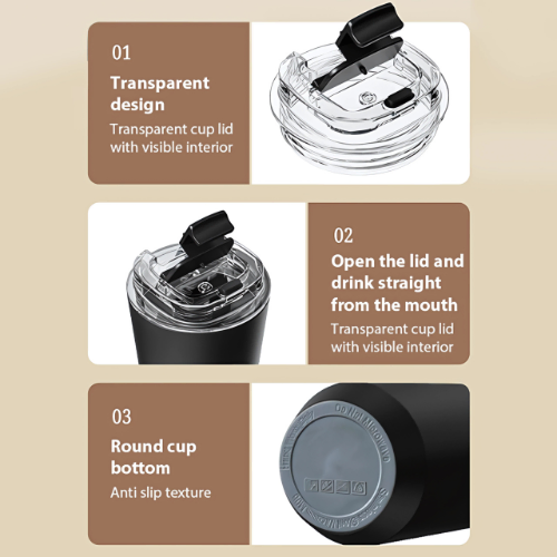 COFFEE Stainless Steel Travel Tumbler – 380ml