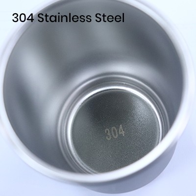 MUGG Stainless Steel Mug with Top Lid - 300ml