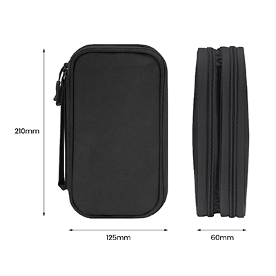 Water Repellent Polyester 2 Layer Gadget Pouch V2