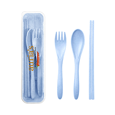 ECO Wheat 3-in-1 Cutlery Set