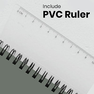 RULER Eco-Notebook Pen with Strap