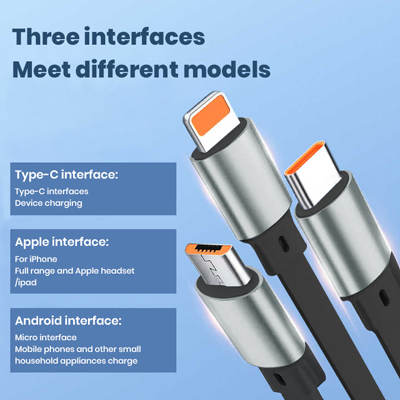 TRIO 3-in-1 Fast Charging Cable