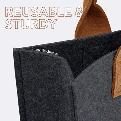 URBAN Felt Tone Tote Bag