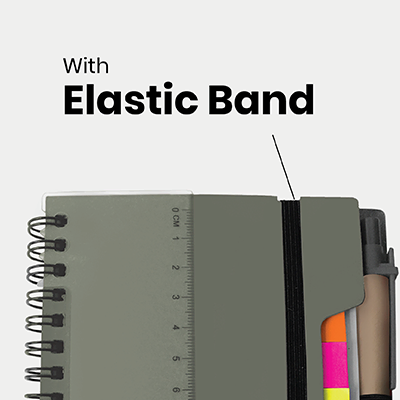RULER Eco-Notebook Pen with Strap