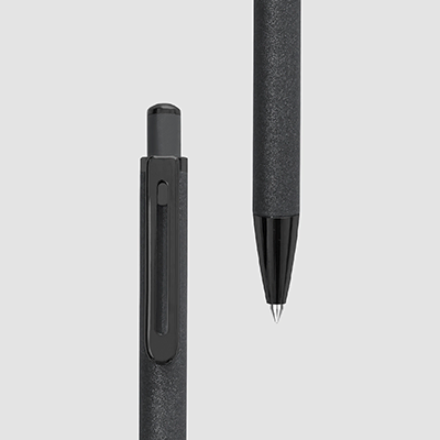 CHROME Coated Aluminum Push Action Ball Pen