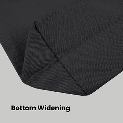 Colour Strip Black Canvas Bag V2 – 10oz (400x350x100)