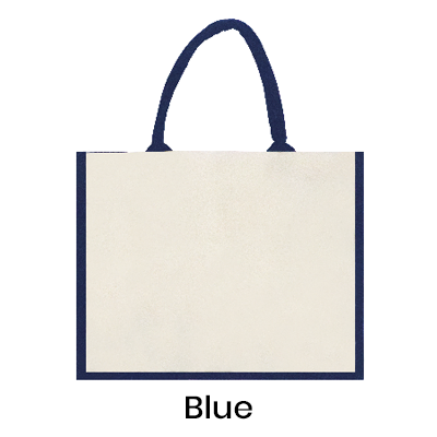 Colour Strip Laminated Canvas Bag - 10oz (400x330x160)
