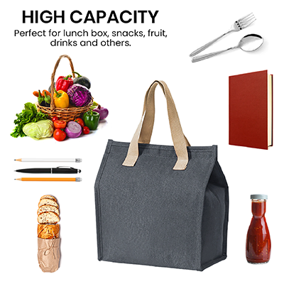 Insulated Thermal Polyester Lunch Cooler Bag – M