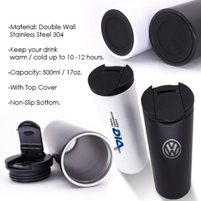 PRIME Stainless Steel Thermos Flask - 500ml