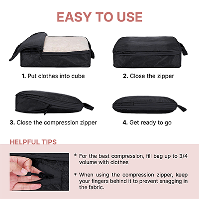 ULTRA Compressible Travel Organiser - L Size