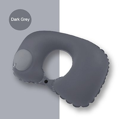 PUMP UP Polyester Inflatable Travel Pillow