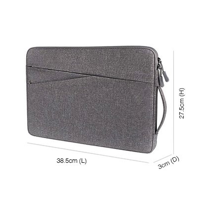 14" Polyester Water Repellent Laptop Pouch