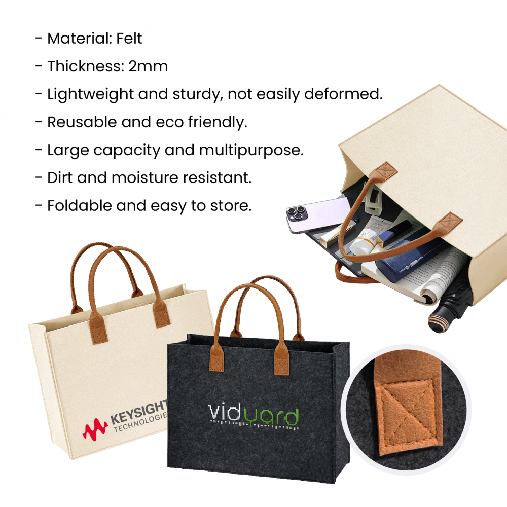 URBAN Felt Tone Tote Bag