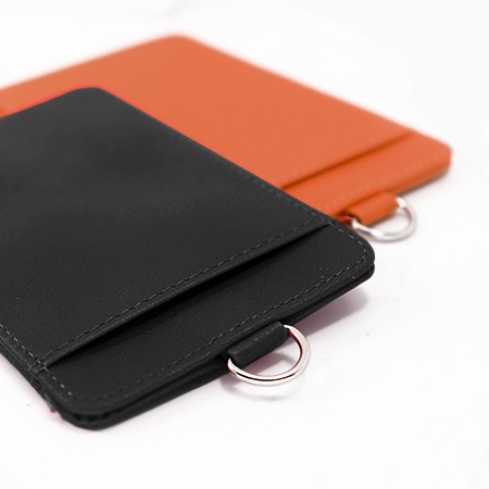 GEM Faux Leather Slim ID Tag Holder