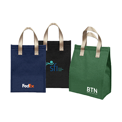 Insulated Thermal Polyester Lunch Cooler Bag – L