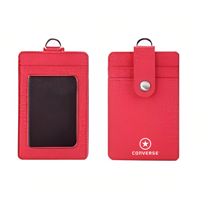 Korea Fabric ID Holder with Snap Closure