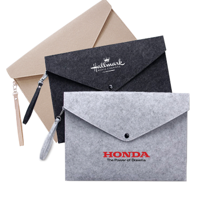 14" Felt iPad and Document Carry Folder