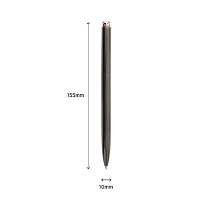 CUTECAT Twist Action Metal Ball Pen