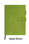 PU Magnetic Hard Case A5 Notebook with Pen Loop