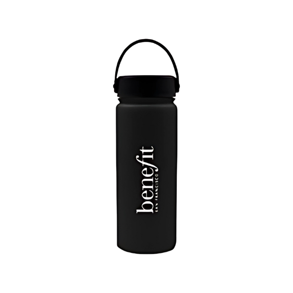 YOUNG Double Wall Stainless Steel Flask with Handle - 600ml