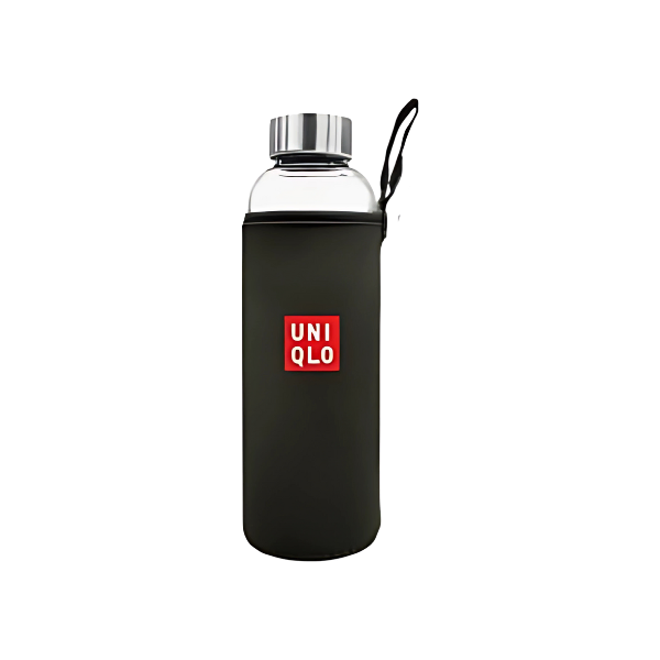 NEO Glass Bottle With Neoprene Pouch - 550ml