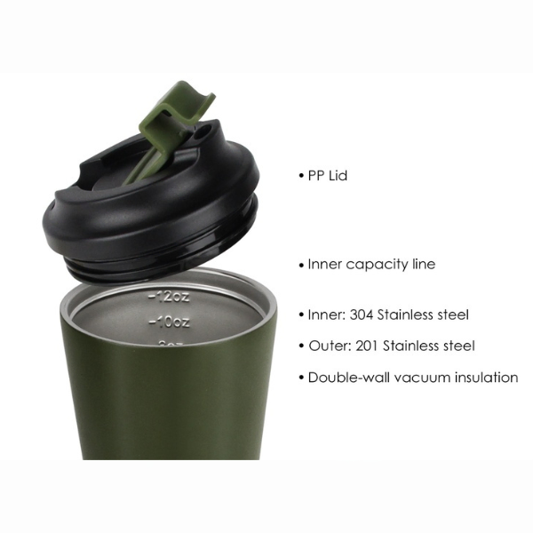 BUENO Double Wall SS Cup - 340ml