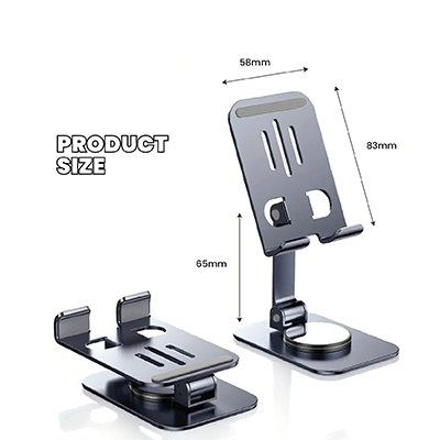 CARBON STEEL 360° Rotatable Phone Holder