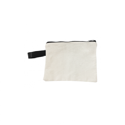 Canvas Zippered Pouch Travel Organizer with Handle - 8oz