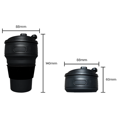 Collapsible Silicone Travel Cup Edition – 350ml