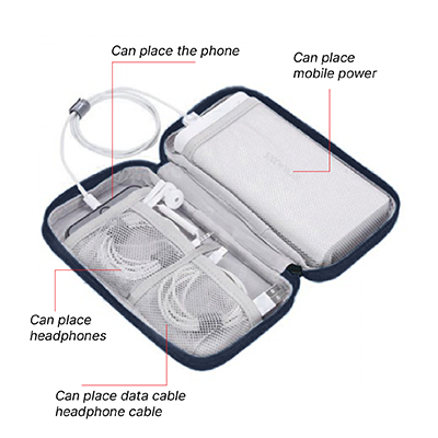 Water Repellent Polyester Gadget Pouch