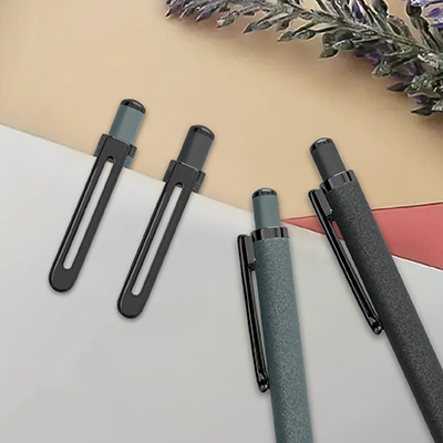 CHROME Coated Aluminum Push Action Ball Pen