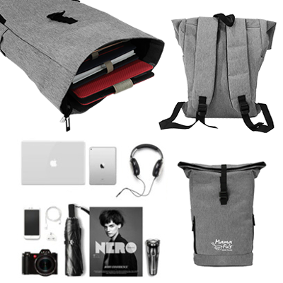 SNAZZY Rolltop Backpack