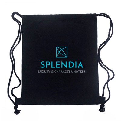 Pure Cotton Canvas Drawstring Bag - 11oz (430x330)