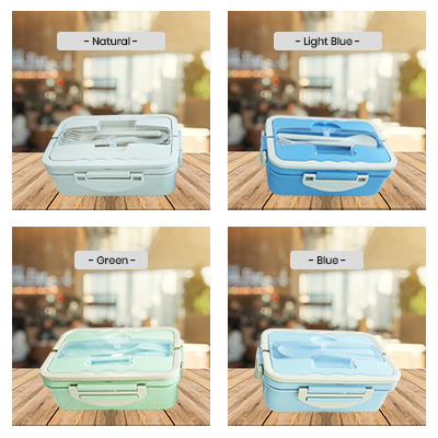 Bento Eco-Wheat Lunch Box - 1L