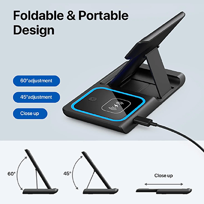PHANTOM 3 in 1 Wireless Charger Station