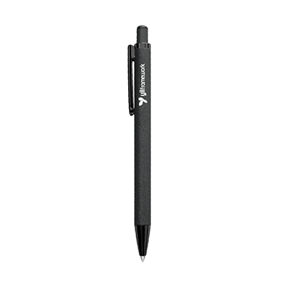 CHROME Coated Aluminum Push Action Ball Pen