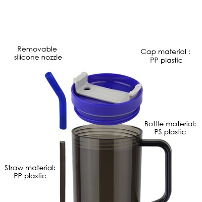 PLENTI Big Drink Tumbler - 1200ml