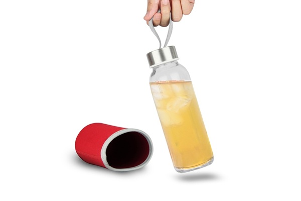 LIKEME MINI Glass Bottle w/ Neoprene Pouch - 300ml