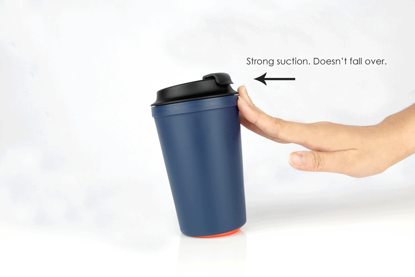 ARTIART SPIRIT Double Wall Suction Cup - 340ml