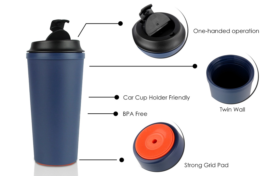 ARTIART SPIRIT PLUS Double Wall Suction Cup - 430ml