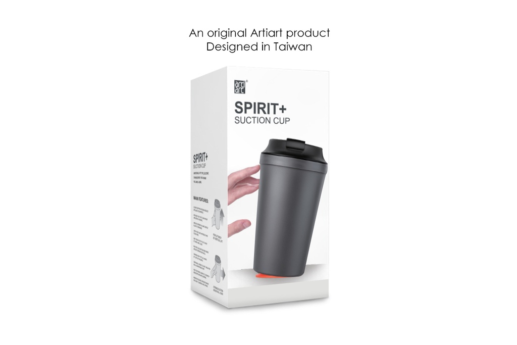 ARTIART SPIRIT PLUS Double Wall Suction Cup - 430ml