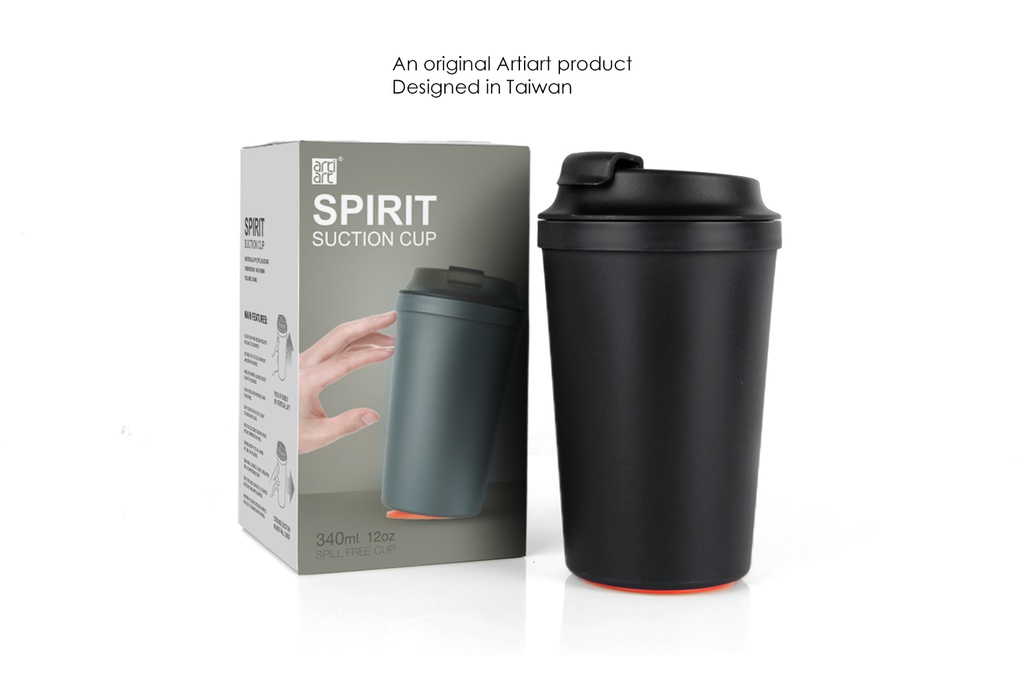 ARTIART SPIRIT Double Wall Suction Cup - 340ml