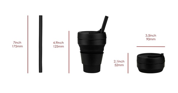 MAYOR Collapsible Cup Color - 355ml